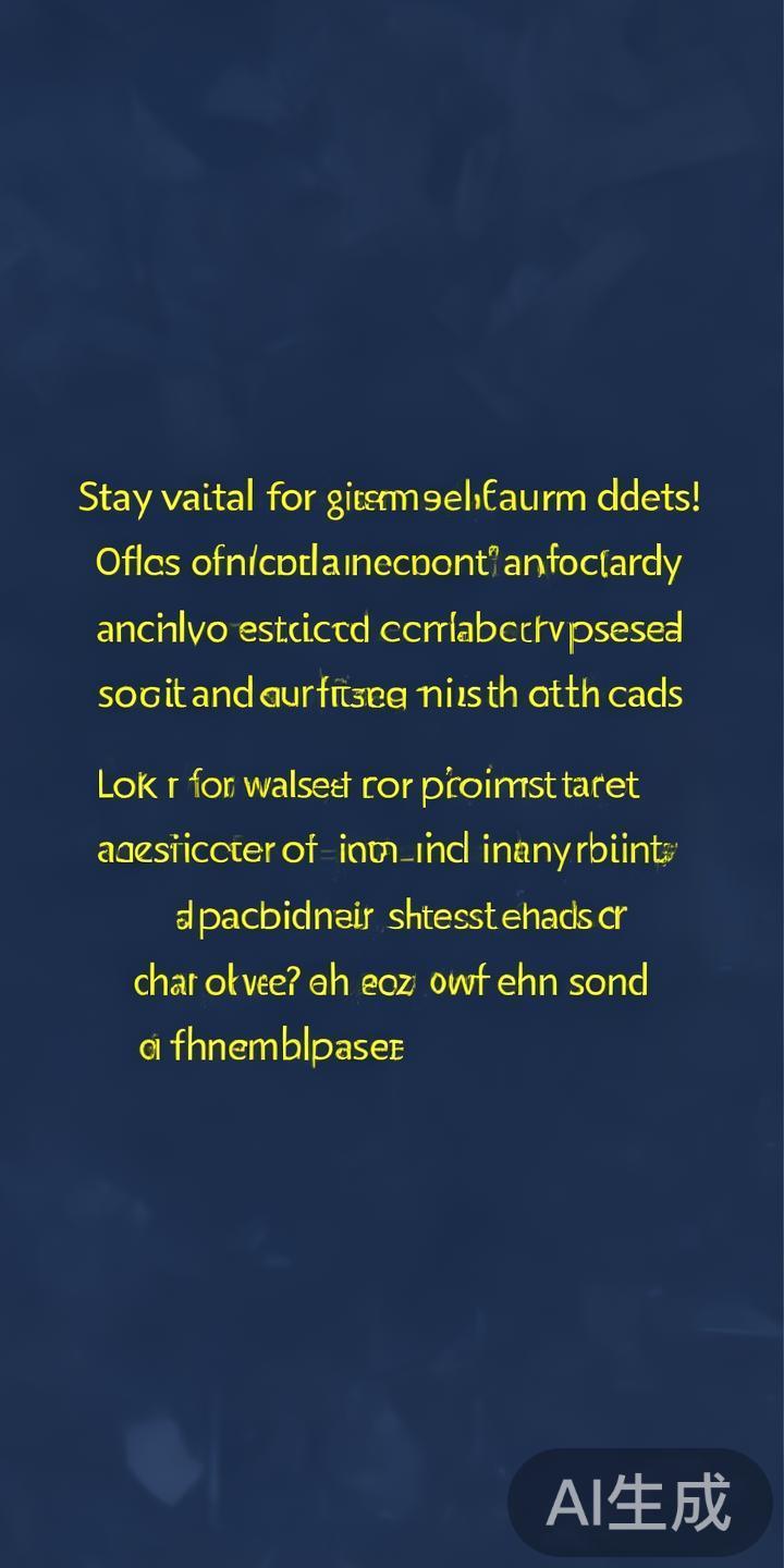 官方公告和提醒：定期关注游戏平台的官方公告，通常会